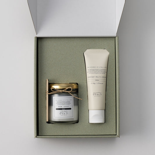 Low Soap & Multi Cream Gift Set (Low Soap Muku, Comfort Multi Cream 50g)