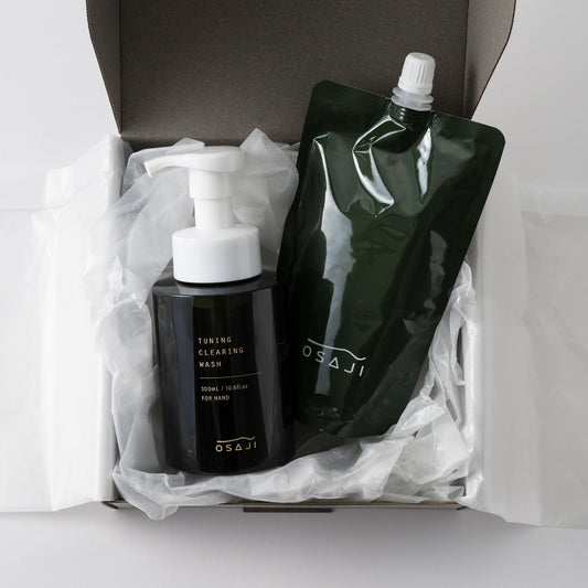 Hand Soap Gift Set (Tuning Clearing Wash & Refill)